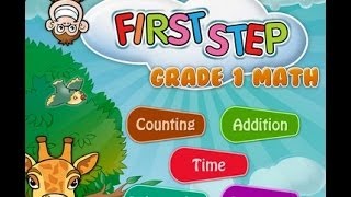 Grade 1 Math First Step Zoo Picnic iPad App Review Demo [upl. by Knighton229]