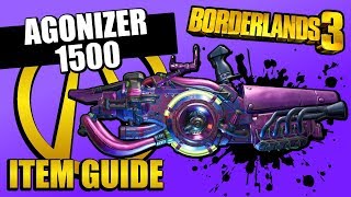 Borderlands 3  Agonizer 1500 Unique Item Guide [upl. by Debbra528]