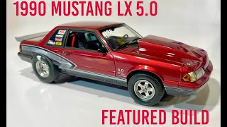 1990 Mustang LX 50 Drag Car by Revell in 125th Scale [upl. by Akived461]