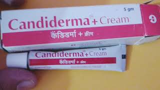 Candiderma plus cream review in hindi how to use and when to use [upl. by Hanoj]