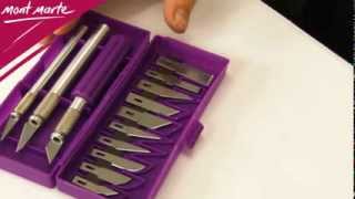 Demo  Hobby Knife Set  MACR0004 [upl. by Raeann]