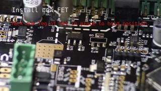 Smoothieboard Small FET replacement [upl. by Enerak892]