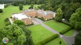 Aerial video of Himley Hall South Staffordshire [upl. by Wolk]