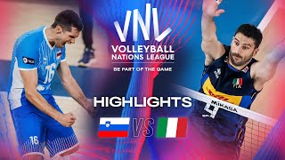 🇸🇮 SLO vs 🇮🇹 ITA  Highlights  Week 3  Mens VNL 2024 [upl. by Zucker]