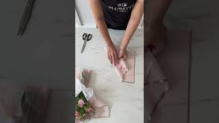 Korean style wrapping  shorts ytshorts youtubeshorts trendingshorts viral florist bouquet [upl. by Harding]