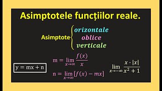 Asimptote verticale oblice orizontale infinit exercitii rezolvate clasa 11Invata Matematica Usor [upl. by Brunhilde286]