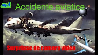 Accidente aviatice surprinse de camera video [upl. by Namqul]