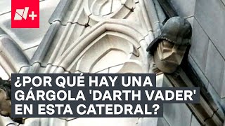 La gárgola “Darth Vader” de la Catedral Nacional de Washington  N [upl. by Darej139]