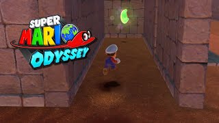 Super Mario Odyssey  Sand Kingdom  Alcove in the Ruins  58880  100 Walkthrough [upl. by Maurey]