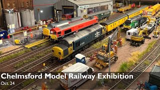 Chelmsford Model Railway Exhibition Oct 24 [upl. by Ahsiken]