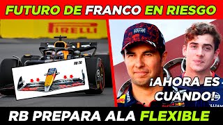 🚨 ¡RED BULL a la CARGA ✔ PREPARAN ALERÓN FLEXIBLE 🔥 CHECO EXIGE FICHAJE de FRANCO en AUDI F1 👏 [upl. by Nide753]