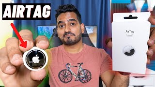 AIRTAG UNBOXING SETUP amp FEATURES 1ST IN HINDI AIRTAG HINDI UNBOXING [upl. by Aderb85]