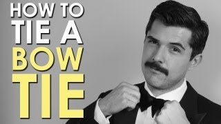 How to Tie a Bow Tie  The Art of Manliness [upl. by Neira540]