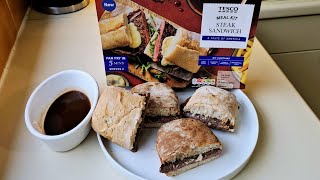 New STEAK SANDWICH amp BEEF DRIPPING Gravy MEAL KIT Review [upl. by Gisele]