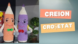 Creion crosetat amigurumi pencil [upl. by Dyane]