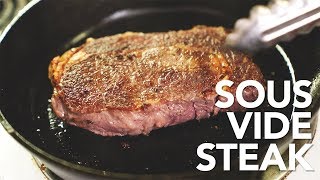 SOUS VIDE RIBEYE STEAK  with Joule [upl. by Pearman950]