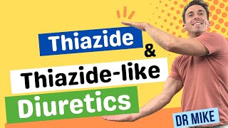 Thiazide and Thiazidelike Diuretics in 2 minutes [upl. by Eldin504]