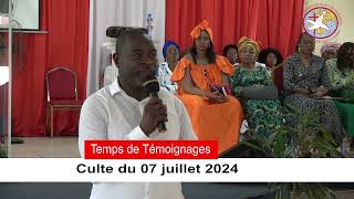 Culte du 07 juillet 2024 [upl. by Ydnas68]