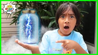 How to Make Lightning In a Bottle DIY Science Experiments for kids [upl. by Eiloj979]