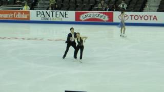 Maia ShibutaniAlex Shibutani US Nationals 2017 SD Practice [upl. by Batsheva]