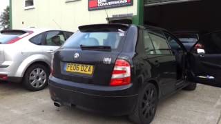 Skoda Fabia 19 TDi pd130 VRs Launch control remap  BMconversions [upl. by Bernetta253]