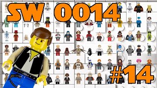 My Lego Star Wars Minifigures Collection sw0014 Han Solo lego starwars legominifigures [upl. by Htiduy]