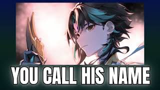 You call out his name  Xiao x listener ASMR M4A [upl. by Lathan]