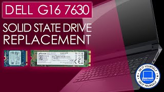 How To Replace Your M2 NVMe SSD  Dell G16 7630 [upl. by Eleahcim]