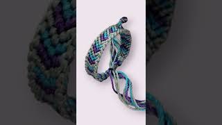 Pulsera macrame chevron tutorial hechoamano manualidades pulserasmacrame [upl. by Asiralc]