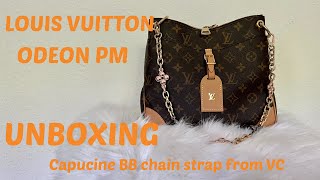 LOUIS VUITTON ODEON PM UNBOXING 2022 [upl. by Namra4]