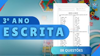 Atividades de Escrita para 3° Ano do Ensino Fundamental [upl. by Eurydice]