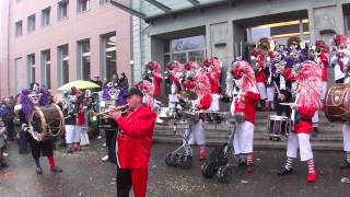 Guggemusig Birsblootere Birsfelden  Birsfälder Fasnacht Guggekonzärt 21022015 [upl. by Friedland]