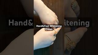 Handamp Foot Whitening Cream at Home rabiaarif whiteningremedy shorts trending handfeetwhitening [upl. by Nallid624]