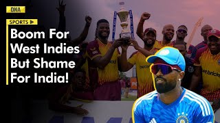 IND vs WI 5th T20I Highlights West Indies Historic T20I Series Win Over India [upl. by Lars]