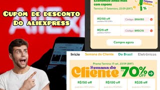 Como usar os cupons da aliexpress [upl. by Arvy492]