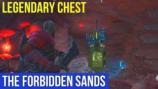 God of War Ragnarok  The Forbidden Sands Legendary Chest Alfheim The Forbidden Sands Chests [upl. by Fredkin]