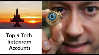 Top 5 Technology Instagram Accounts to Follow [upl. by Mcnamee]