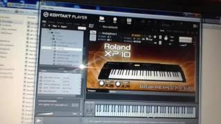 Samples Kontakt Roland XP10 [upl. by Nyssa]