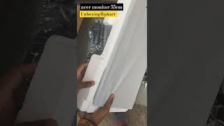 acer monitor 55cm unboxing Flipkart acer monitor shorts unboxing electronic computer flipkart [upl. by Avilo]