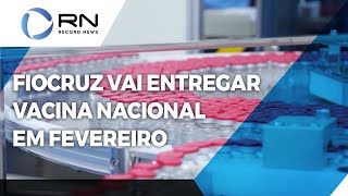 Anvisa aprova insumo para vacina 100 nacional [upl. by Niwre]