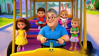 🎶 quotThe Wheels on the Bus 🚍  Fun SingAlong for Kids 🎉 [upl. by Ayalahs]