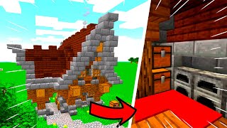 Como fazer FERRARIA medieval no Minecraft [upl. by Raual]