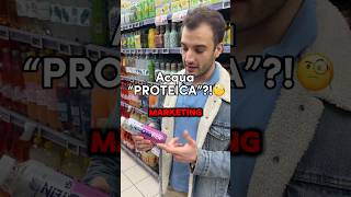 Acqua “proteica“🧐 alimentazioneconsapevole spesa palestra [upl. by Atteirneh]