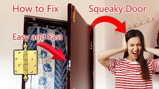 How to Fix Squeaky Door Hinges [upl. by Lal47]