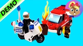 Lego City Brandweer Politie Ambulance Nederlands demo – Lego City starter set 60023 [upl. by Lichtenfeld962]