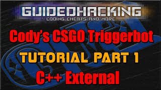 Cody CSGO Triggerbot Tutorial External Pt1 [upl. by Ahtabbat]