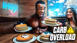 ONE DAY OUT CARB LOAD  FULL DAY OF EATING [upl. by Carl762]