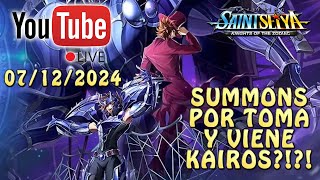 SUMMONS POR TOMA SE VIENE KAIROS COMO UNIDAD SS Saint Seiya Awakening KOTZ [upl. by Oiramaj390]