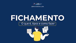 Fichamento o que é tipos e como fazer [upl. by Aynwat850]