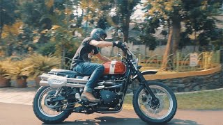 Triumph Scrambler 900 Minimalist Custom [upl. by Carberry]